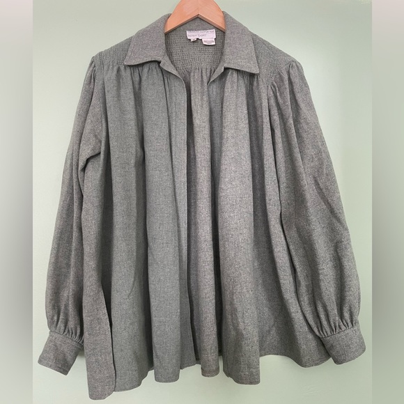 Vintage green wool swing jacket - Picture 1 of 9